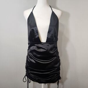 Better Be Black Backless Dress Party/Night Out